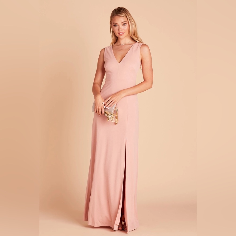 Birdy Grey Shamin Dress Dark Mauve Crepe size M